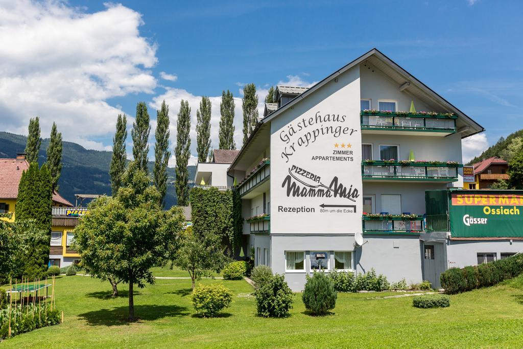 Gaestehaus Krappinger/Pizzeria Mamma Mia Ossiach Exteriér fotografie