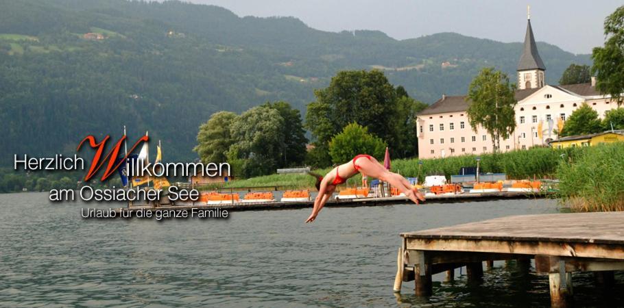 Gaestehaus Krappinger/Pizzeria Mamma Mia Ossiach Exteriér fotografie